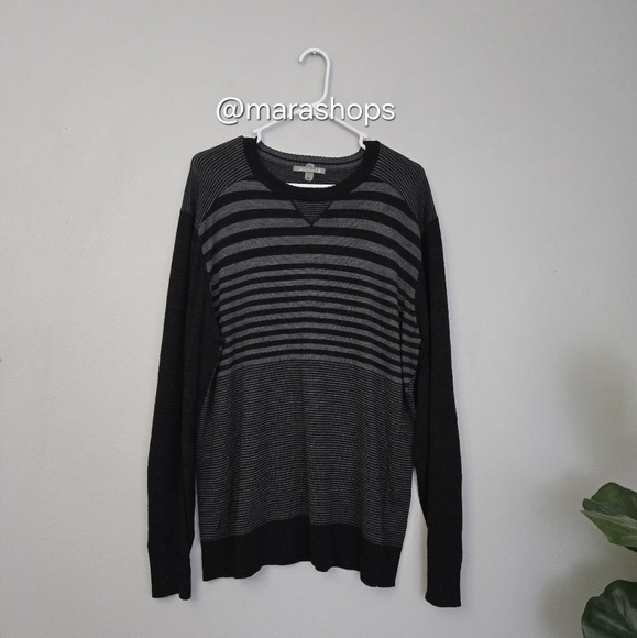 Smartwool Kiva Ridge Striped Crew Sweater Men's - Picture 2 of 6